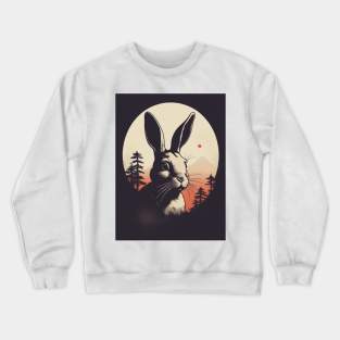 Rabbit 3 - Japanese Old Vintage Crewneck Sweatshirt